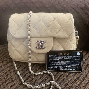 Chanel Caviar Quilted mini flap bag